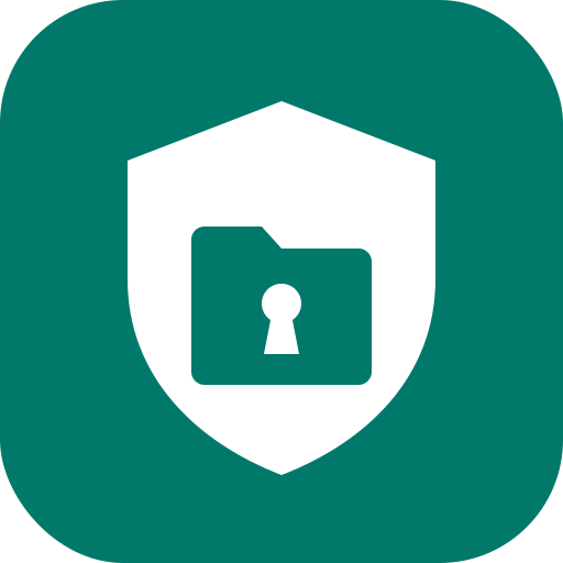 Vault Safe logo: a shield holding a folder with a keyhole